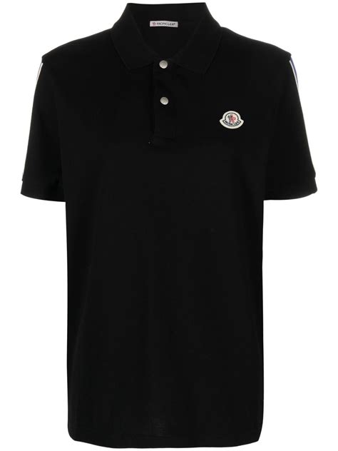 Monkey patch polo shirt in cotton 